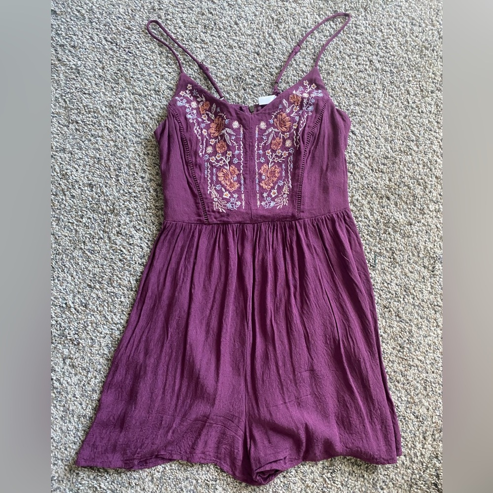 Purple Romper